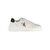 Calvin Klein Eco-Chic White Sneakers with Contrast Details - Sneakers