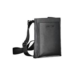 Calvin Klein Eco-Conscious Black Shoulder Bag with Logo - Cross Body Bags