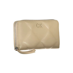 Calvin Klein Elegant Beige Multi-Compartment RFID Wallet - Wallets