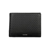 Calvin Klein Elegant Black Leather RFID Wallet - Wallets