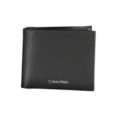 Calvin Klein Elegant Black Leather Wallet with RFID Block - Wallets