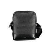 Calvin Klein Elegant Black Shoulder Bag with Contrasting Accents - Cross Body Bags
