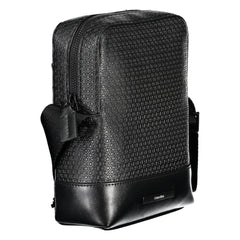 Calvin Klein Elegant Black Shoulder Bag with Contrasting Accents - Cross Body Bags