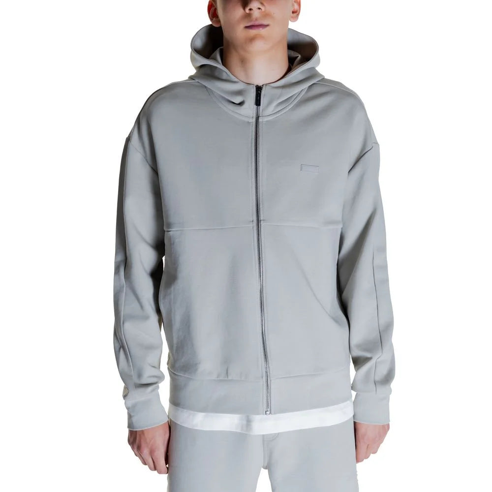 Calvin Klein Gray Cotton Hoody - IT46 | M