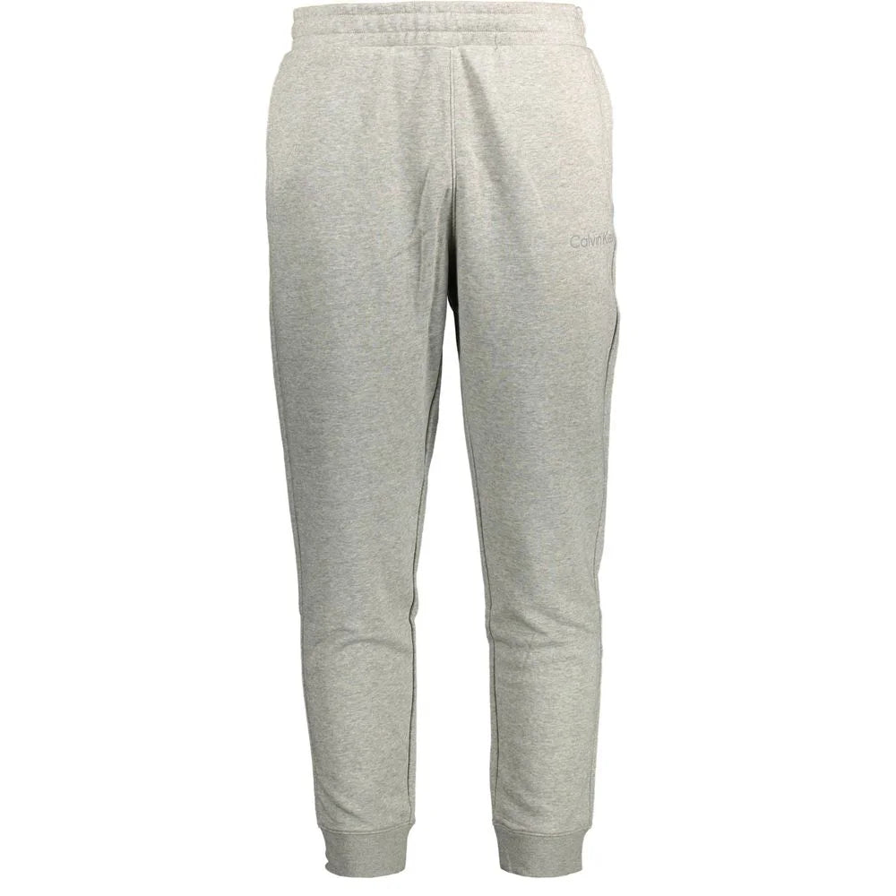 Calvin Klein Gray Cotton Pant - Joggers