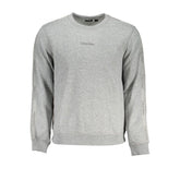 Calvin Klein Gray Polyester Men Sweater - Sweatshirts