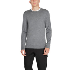 Calvin Klein Gray Recycled Wool Sportswear