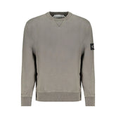Calvin Klein Green Cotton Men Sweater - XL