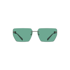 Calvin Klein Green Metal Men Sunglass - Sunglasses