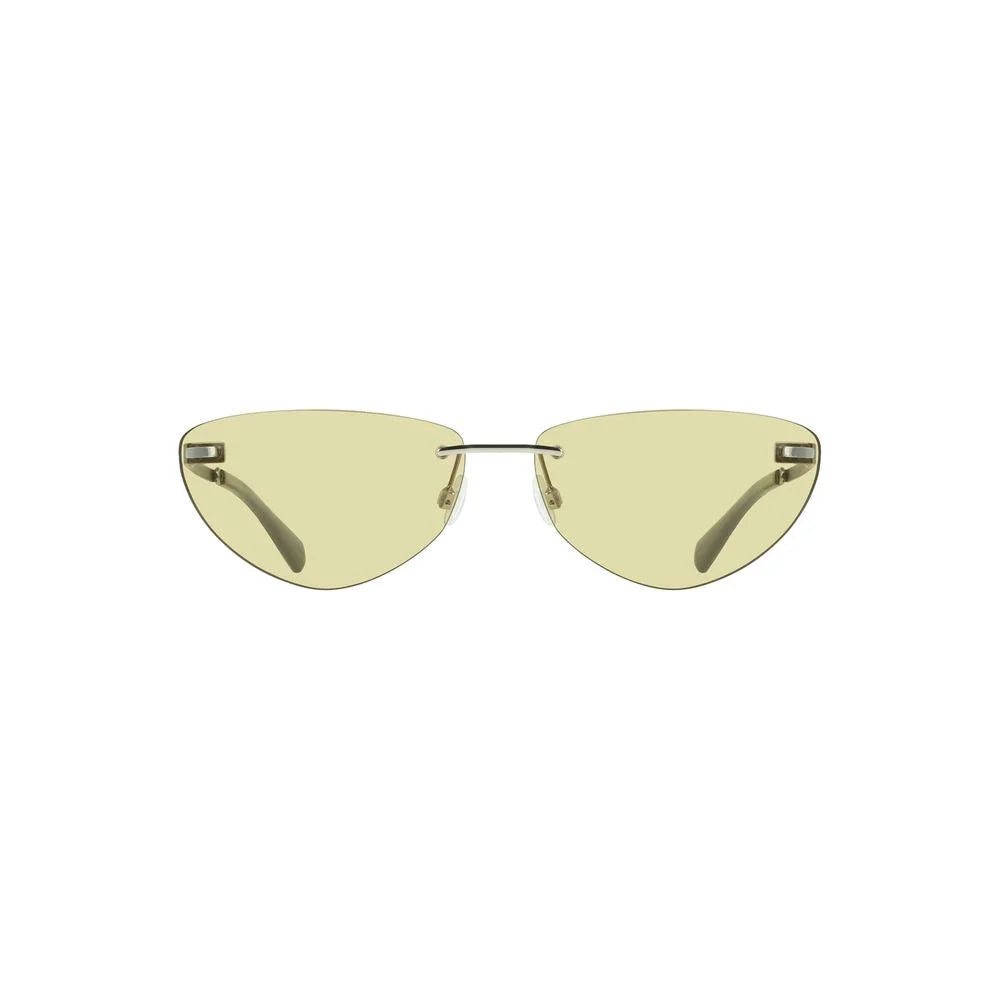 Calvin Klein Green Metal Women Sunglass - Sunglasses