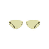 Calvin Klein Green Metal Women Sunglass - Sunglasses
