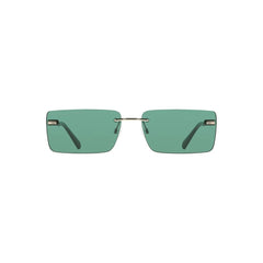 Calvin Klein Green Metal Women Sunglass - Sunglasses