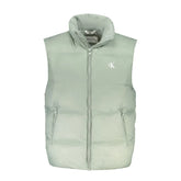 Calvin Klein Green Polyamide Men Jacket - S - Vests