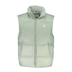 Calvin Klein Green Polyamide Men Jacket - S - Vests