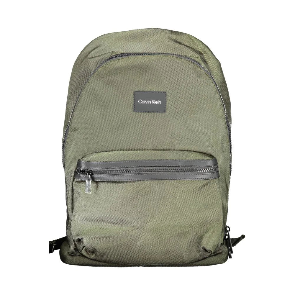 Calvin Klein Green Polyester Backpack - Laptop Backpacks