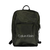 Calvin Klein Green Polyester Men Backpack - Laptop Backpacks
