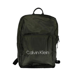 Calvin Klein Green Polyester Men Backpack - Laptop Backpacks