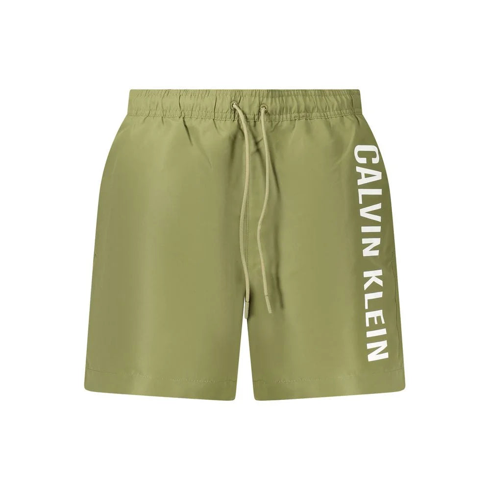 Calvin Klein Green Polyester Swimwear