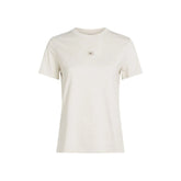 Calvin Klein Jeans Beige Recycled Cotton T-Shirt - IT38|XS