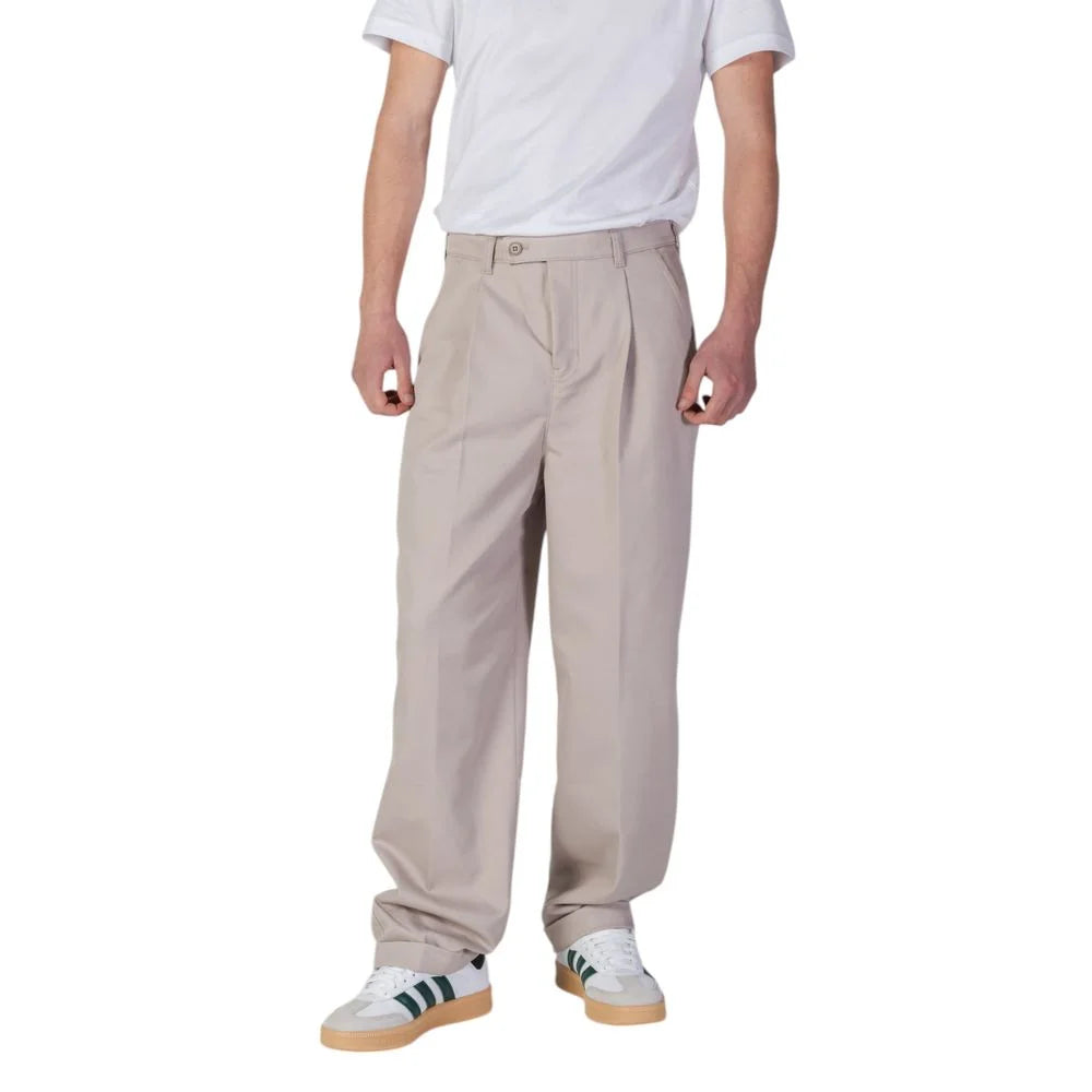 Calvin Klein Jeans Beige Recycled Polyester Pant