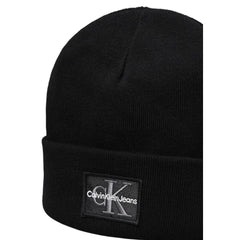Calvin Klein Jeans Black Cotton Caps Baseball Hat - UNI