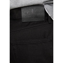 Calvin Klein Jeans Black Cotton Relaxed Fit Jean