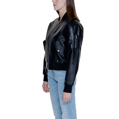 Calvin Klein Jeans Black Polyethylene Jackets & Coat - IT42|M