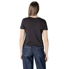 Calvin Klein Jeans Black Recycled Cotton T-Shirt - IT38|XS