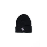 Calvin Klein Jeans Black Recycled Polyester Caps Baseball Hat - UNI