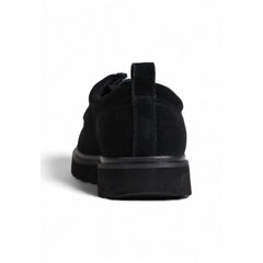 Calvin Klein Jeans Black Suede Leather Oxfords And Derby - EU45/US12