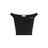Calvin Klein Jeans Black Viscose Top