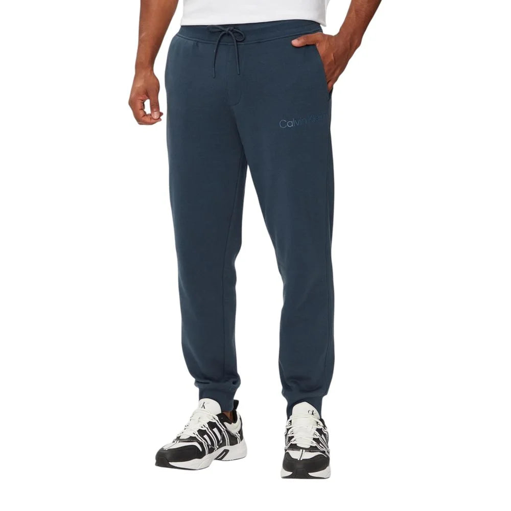 Calvin Klein Jeans Blue Cotton Joggers Workout Pant - IT54 | XXL