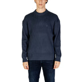 Calvin Klein Jeans Blue Cotton Sweater - IT54 | XXL
