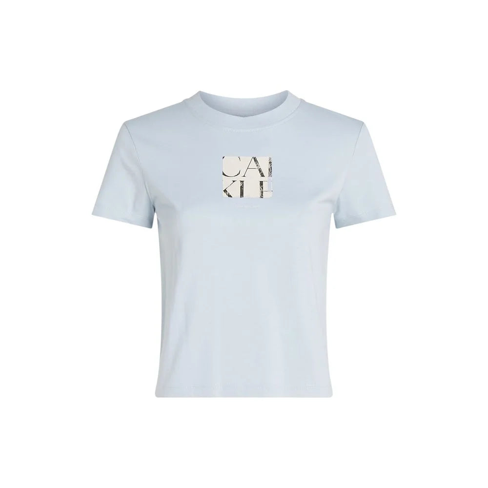 Calvin Klein Jeans Blue Recycled Cotton T-Shirt