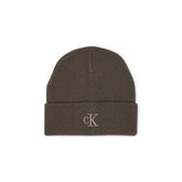 Calvin Klein Jeans Brown Wool Caps Baseball Hat - UNI