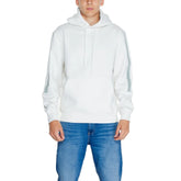 Calvin Klein Jeans Cream Cotton Hoody - IT54 | XXL