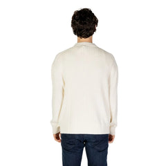 Calvin Klein Jeans Cream Cotton Sweater - IT52 | XL