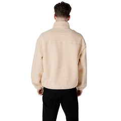 Calvin Klein Jeans Cream Recycled Polyester Jackets & Coat