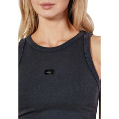 Calvin Klein Jeans Gray Recycled Cotton Tank Top - IT44|L