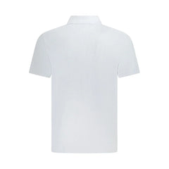 Calvin Klein Light Blue Cotton Men Polo Shirt