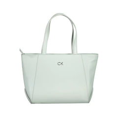 Calvin Klein Light Blue Polyethylene Women Handbag - Shopper Bags