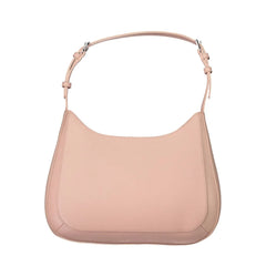 Calvin Klein Pink Polyester Handbag - Half-Moon Bags