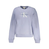 Calvin Klein Purple Cotton Sweatshirt