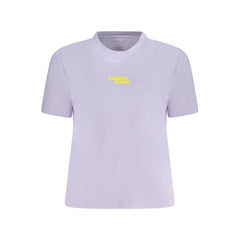 Calvin Klein Purple Cotton Women T-Shirt - T-Shirts