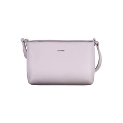 Calvin Klein Purple Polyester Handbag - Cross Body Bags