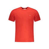 Calvin Klein Red Cotton T-Shirt