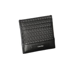 Calvin Klein Sleek Black Contrast Card Holder - Card Cases