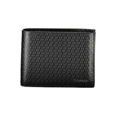 Calvin Klein Sleek Black Leather Bifold Wallet with RFID Block - Wallets
