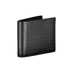 Calvin Klein Sleek Black Leather Bifold Wallet with RFID Block - Wallets