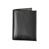 Calvin Klein Sleek Black Leather RFID Wallet - Wallets